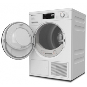 Miele TEF765 WP 8kg Heat Pump Condenser Tumble Dryer - EcoSpeed A+++ Energy - White 