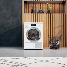 Miele TCR780 - 9kg Capacity Heat Pump Dryer with EcoSpeed & Steam Finish - Miele@home - 1